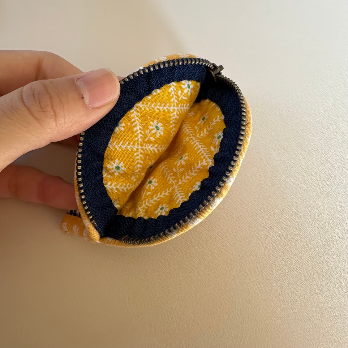 퀼트 에어팟 파우치 / 동전지갑 / 키링  상품이미지4