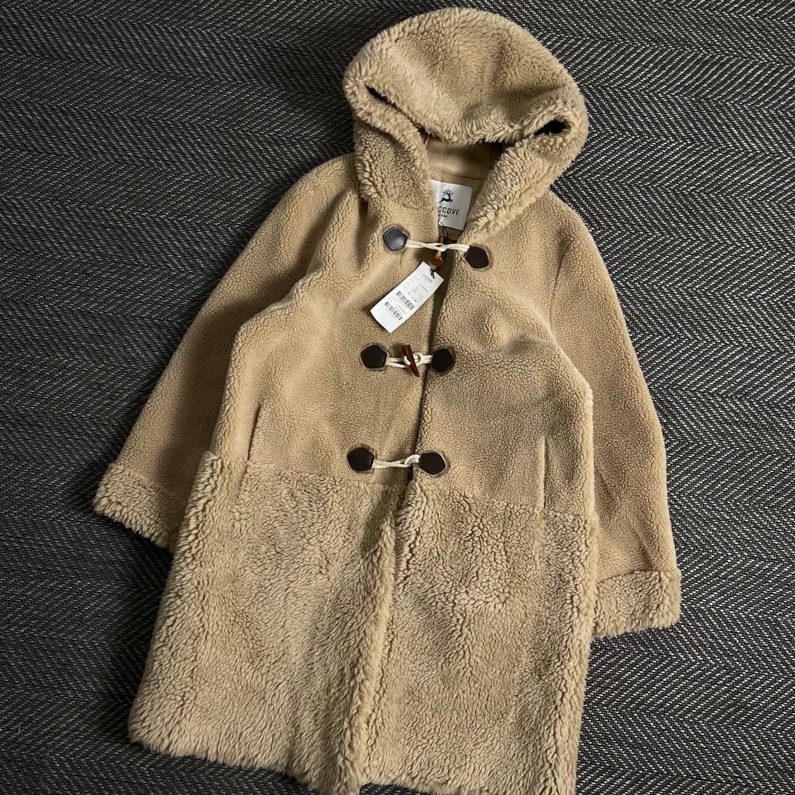 빈티지 우먼스 쉐르파 더플 코트y 3019 상품이미지1