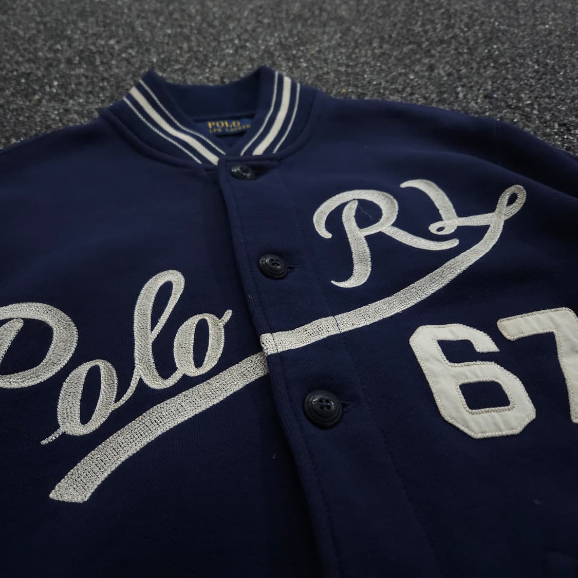 폴로 랄프로렌 RL 67 코튼 베이스볼 자켓 (95) 상품이미지3