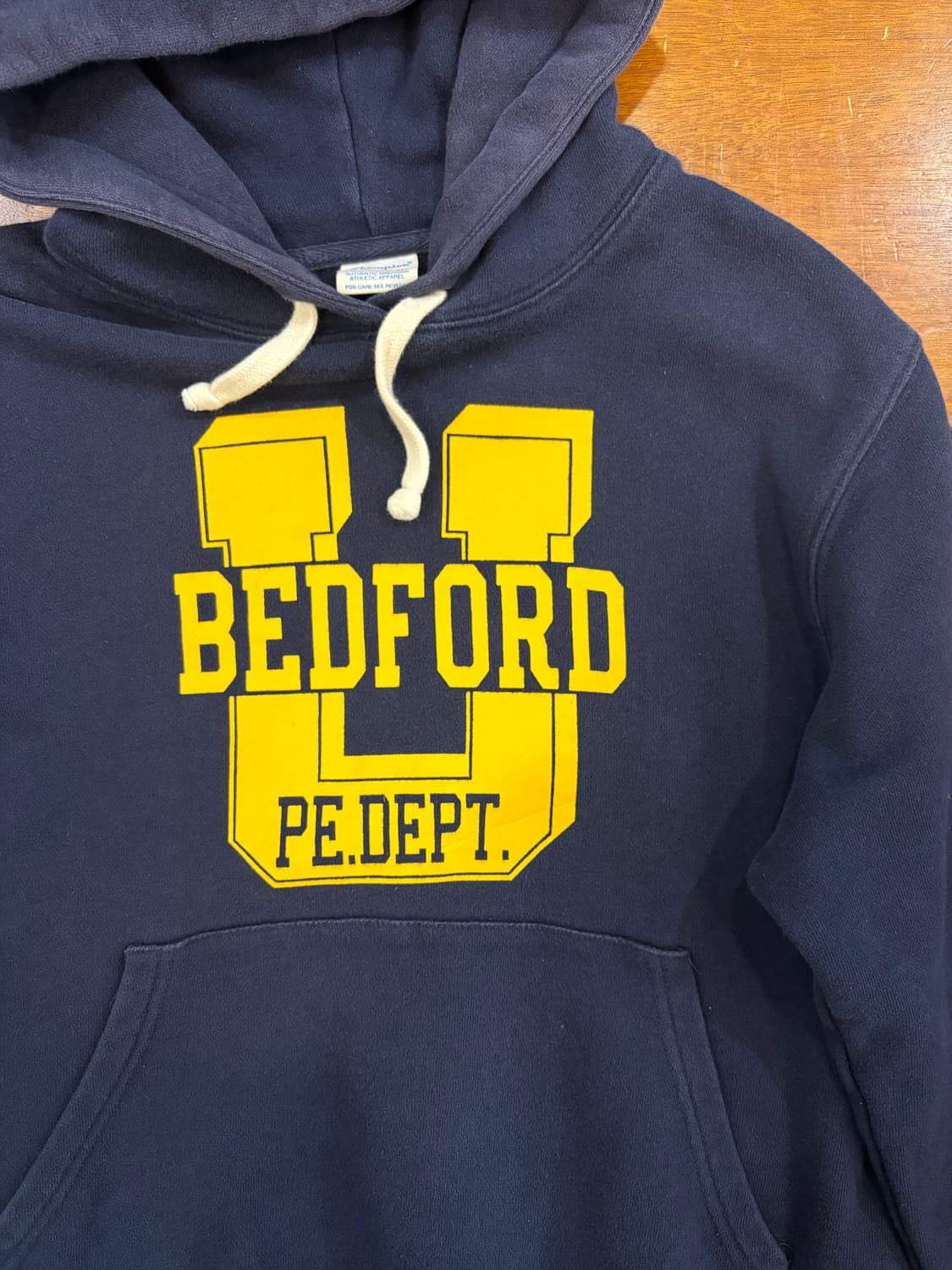 챔피온 배드포드 유니버시티 PE.DEPT 후드티 상품이미지4