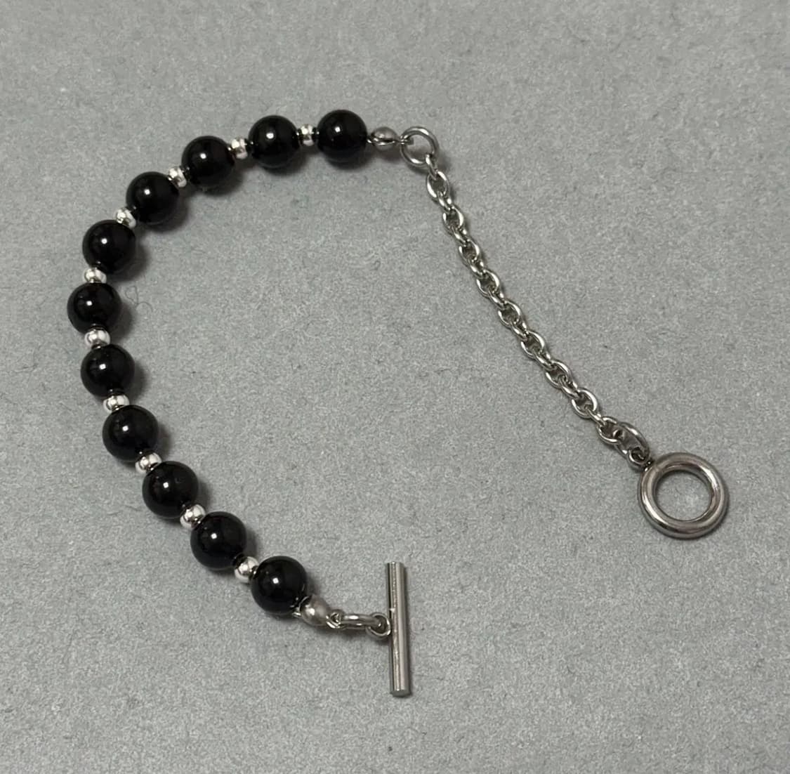 천연석 오닉스 고급 원석팔찌 상품이미지2