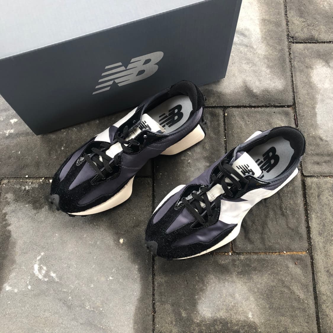 뉴발란스 327 블랙그레이 250 상품이미지3