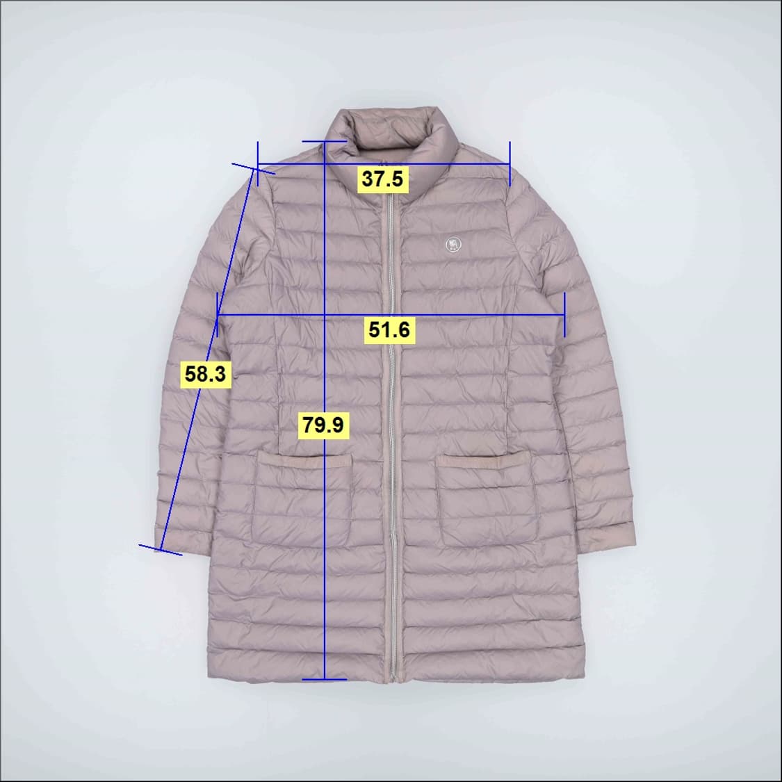 [77] 김창숙 부띠끄 여성 구스다운 경량 롱패딩 자켓 4131 상품이미지10