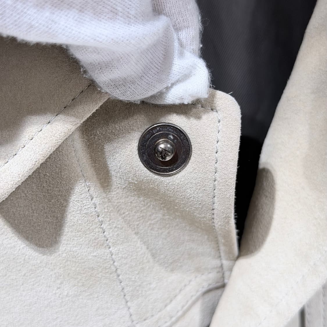 (A+/48) / 톰포드 베이지 버터리 스웨이드 웨스턴 자켓 상품이미지3