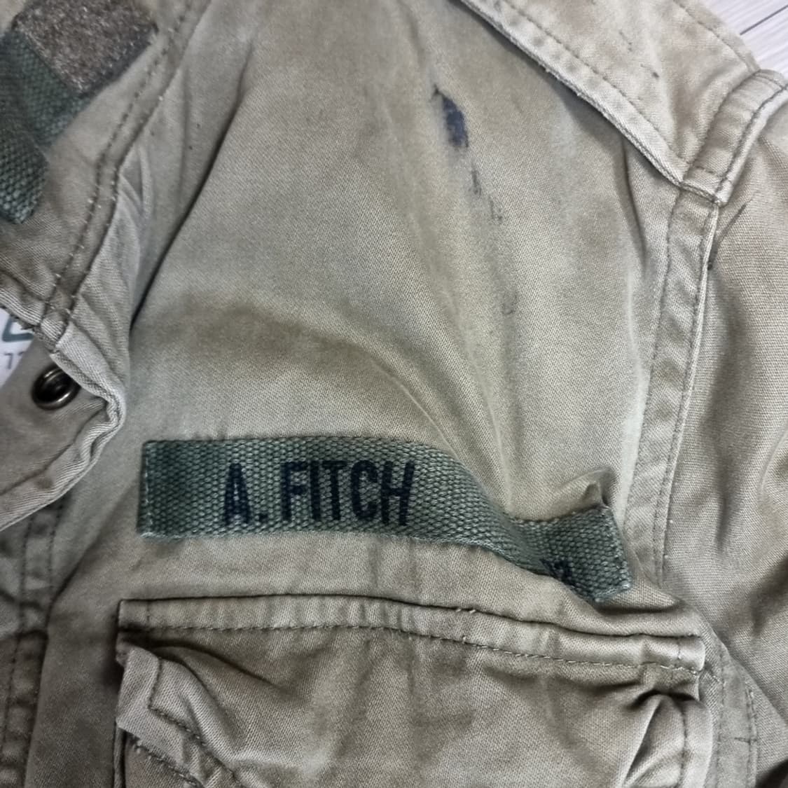 아베크롬비 m65 카키 야상 점퍼(100-105) 상품이미지2