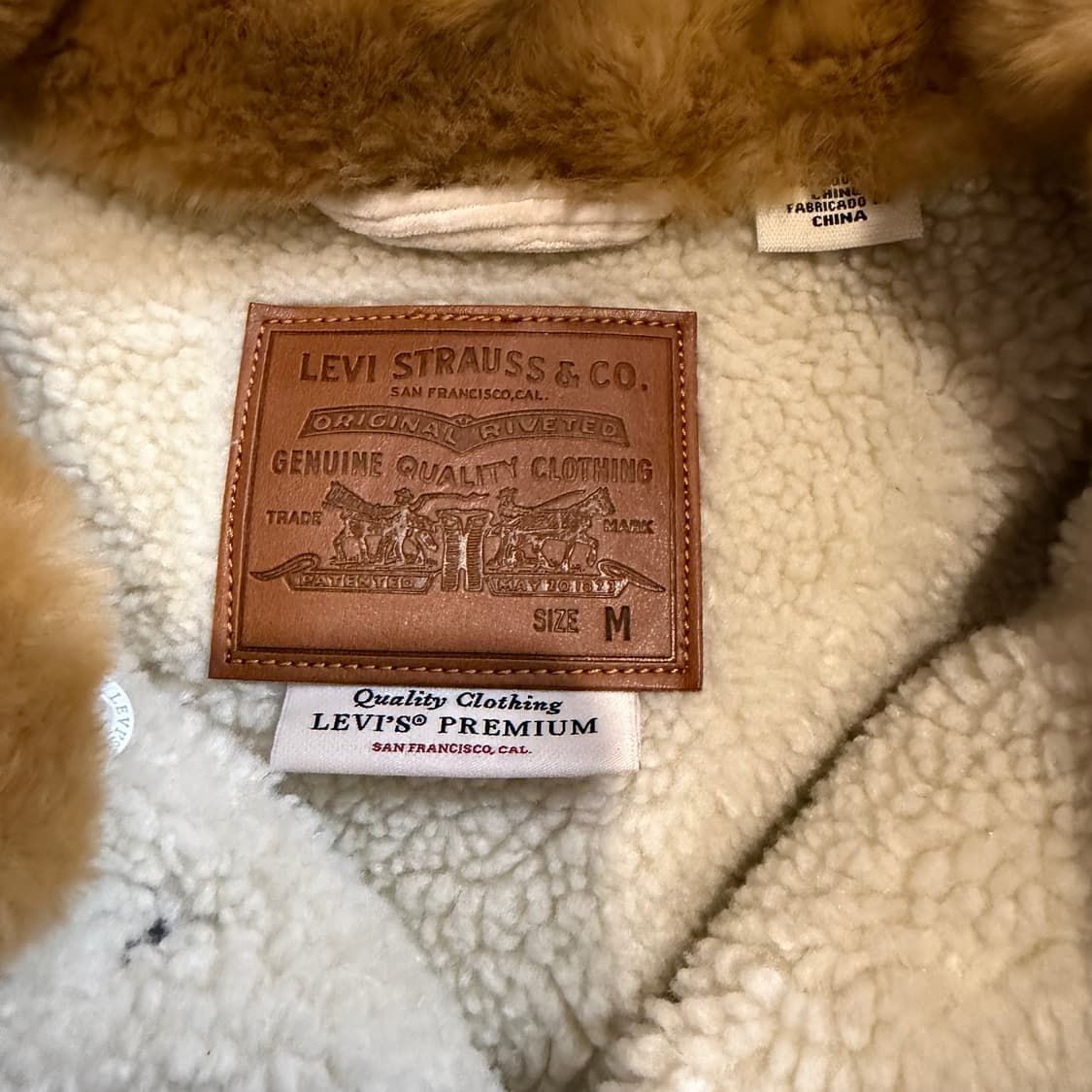 levi's 코듀로이 쉐르파 자켓 상품이미지2