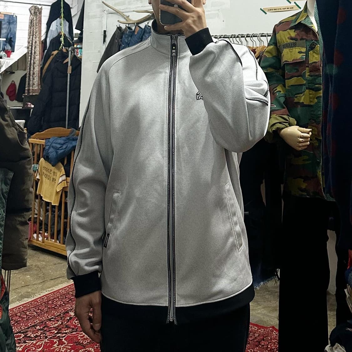 (착용컷) Kappa 올드스쿨 져지 (남성용 105) 상품이미지2