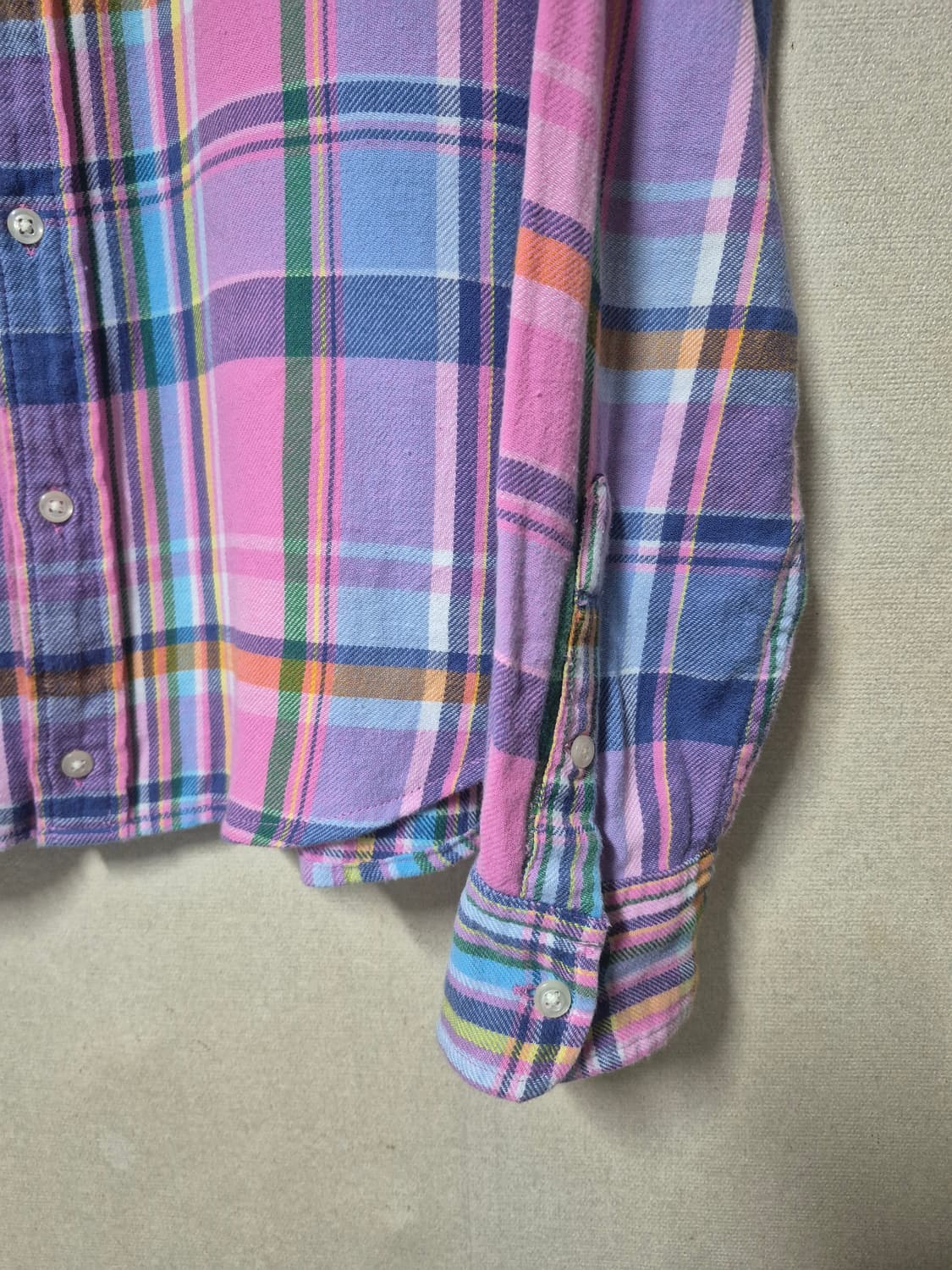 폴로 랄프로렌 마드라스 체크셔츠 상품이미지4