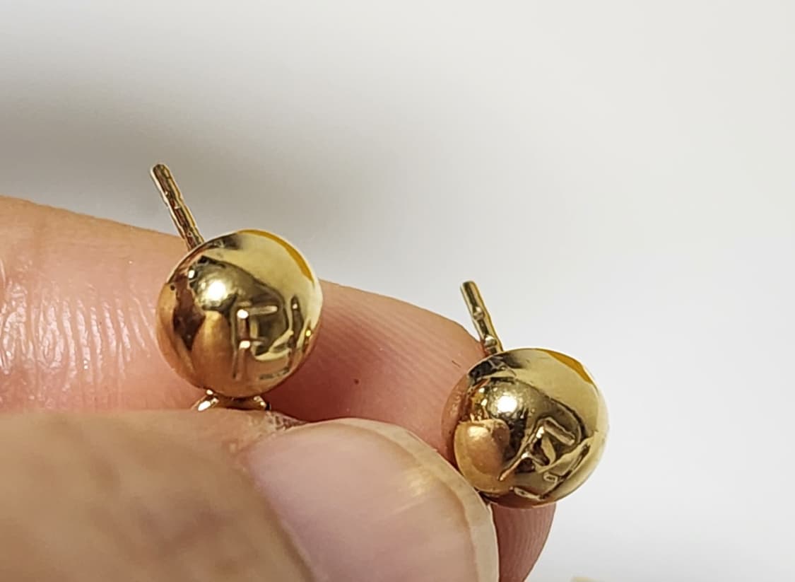 펜디 FF로고 체인 드롭 귀걸이  상품이미지7