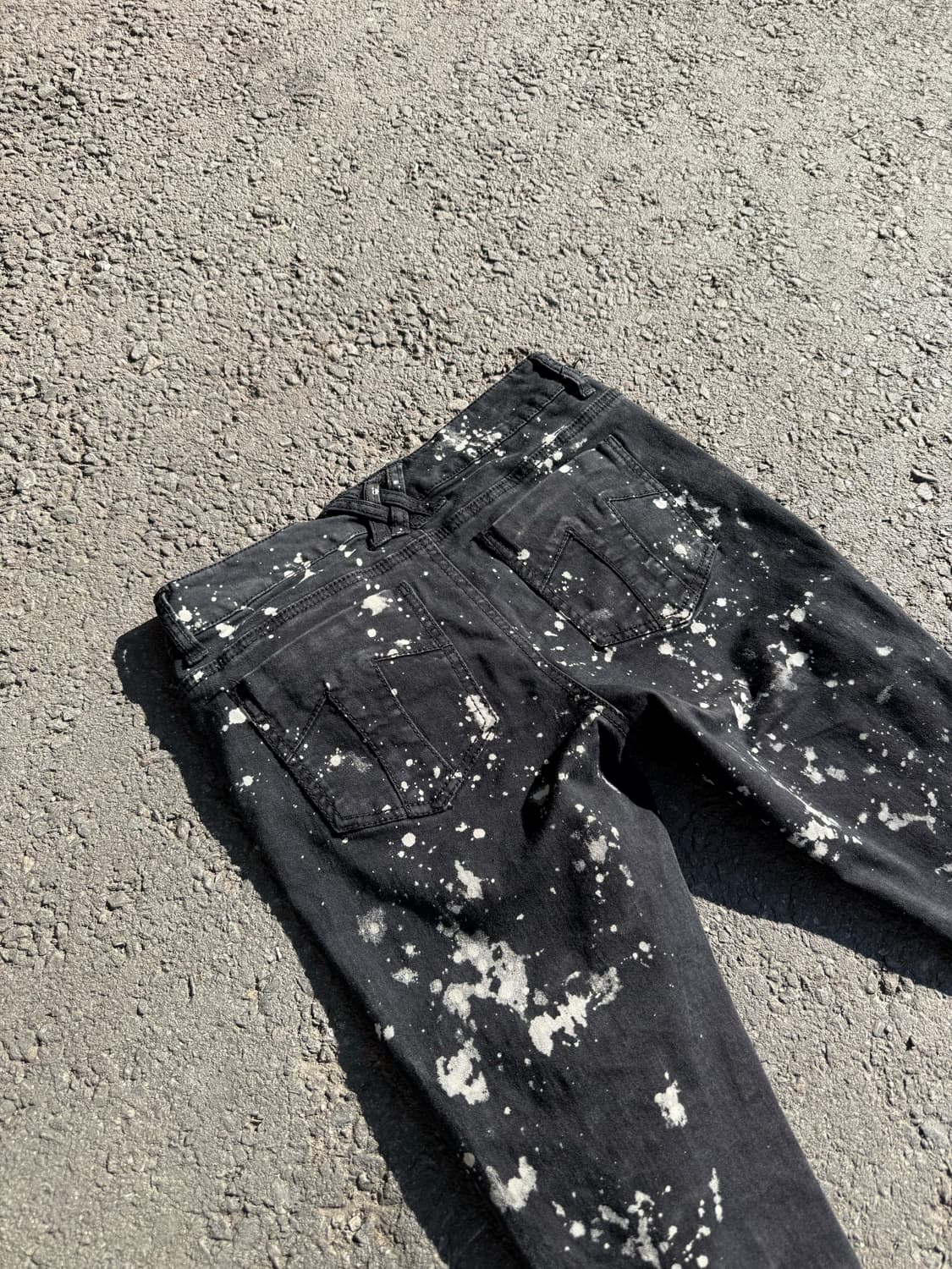 B151 페인팅 팬츠 상품이미지5