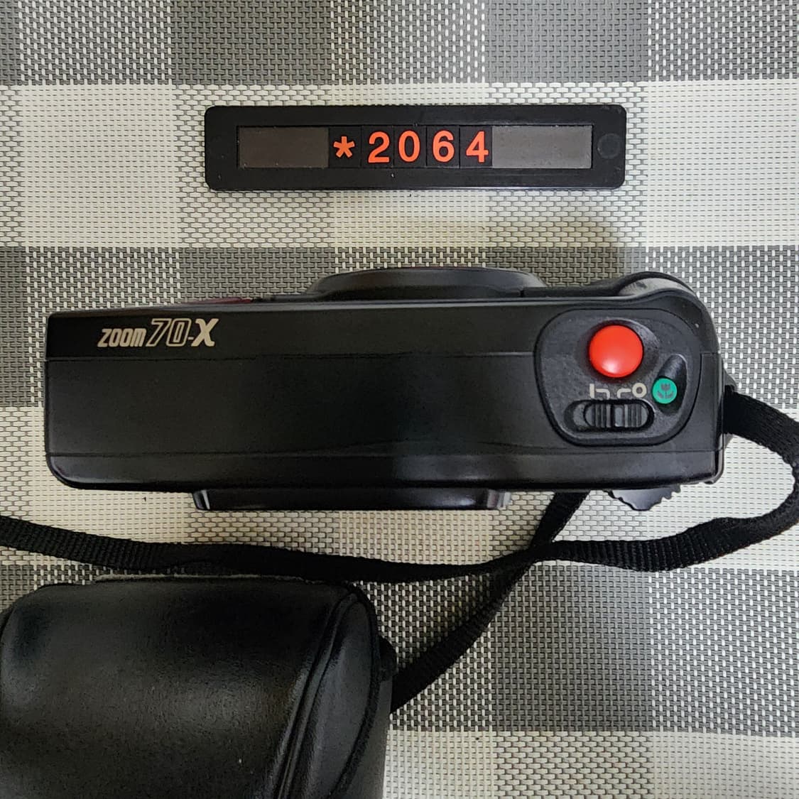 펜탁스 줌 70-X 데이터백 필름카메라 파우치포함 상품이미지2