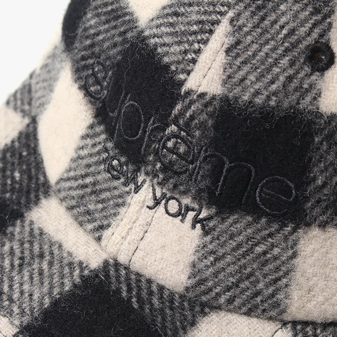  SUPREME "Wool Check Cap" 상품이미지3