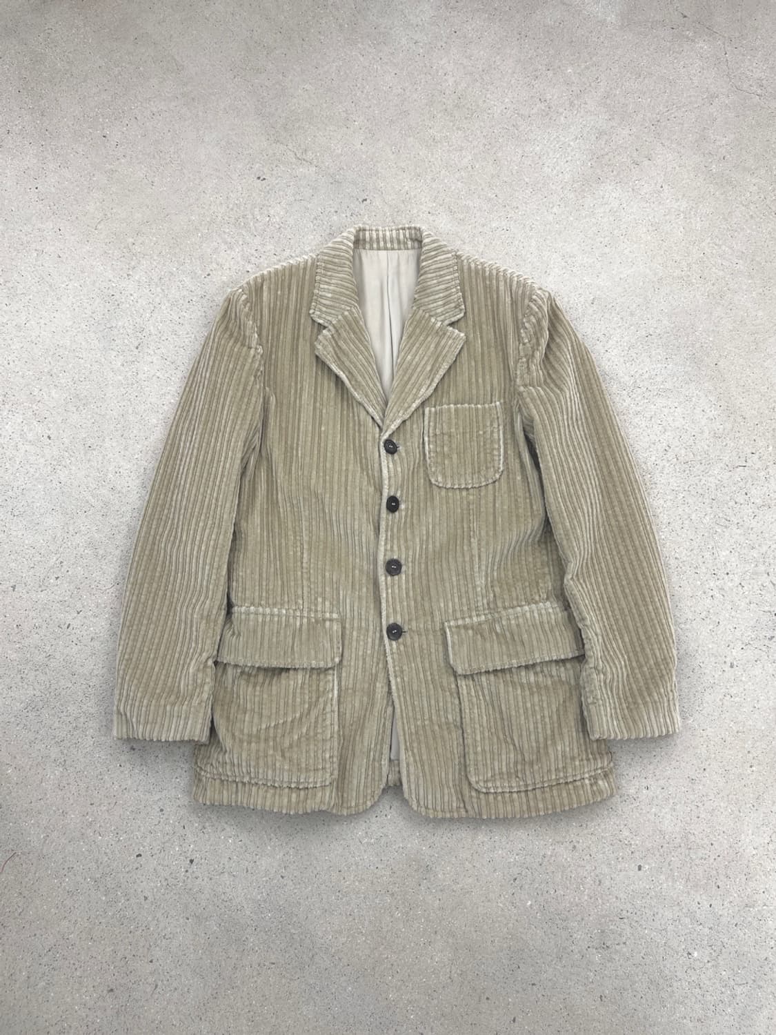 아이스버그 90s 와이드 웨일 코듀로이 블레이저 상품이미지3