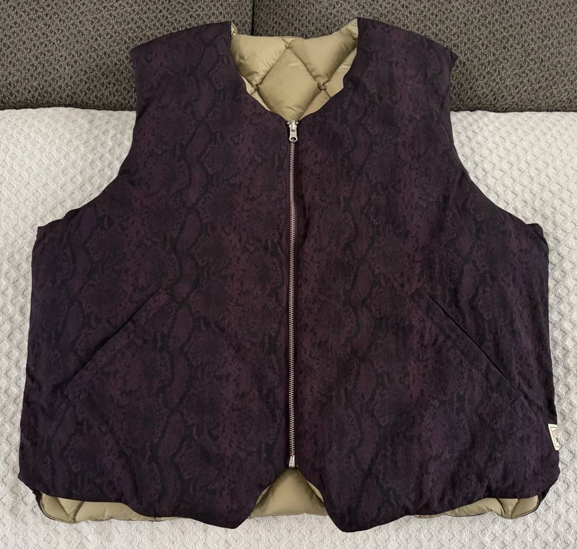 스투시 파이톤 리버서블 베스트 상품이미지1