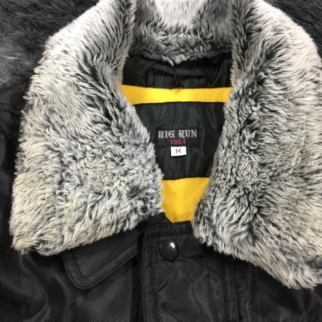 투티/0278 big run 1954 jpn 일본 빈티지 퍼 카라 자켓 상품이미지4