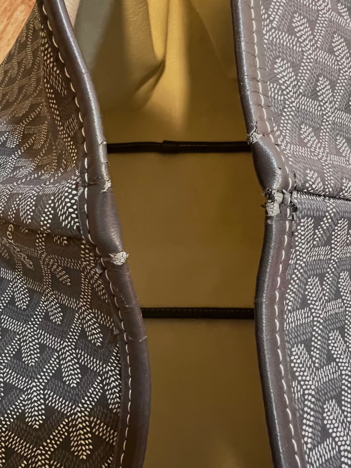 패턴프린트 그레이 숄더백 빅쇼퍼백 상품이미지8