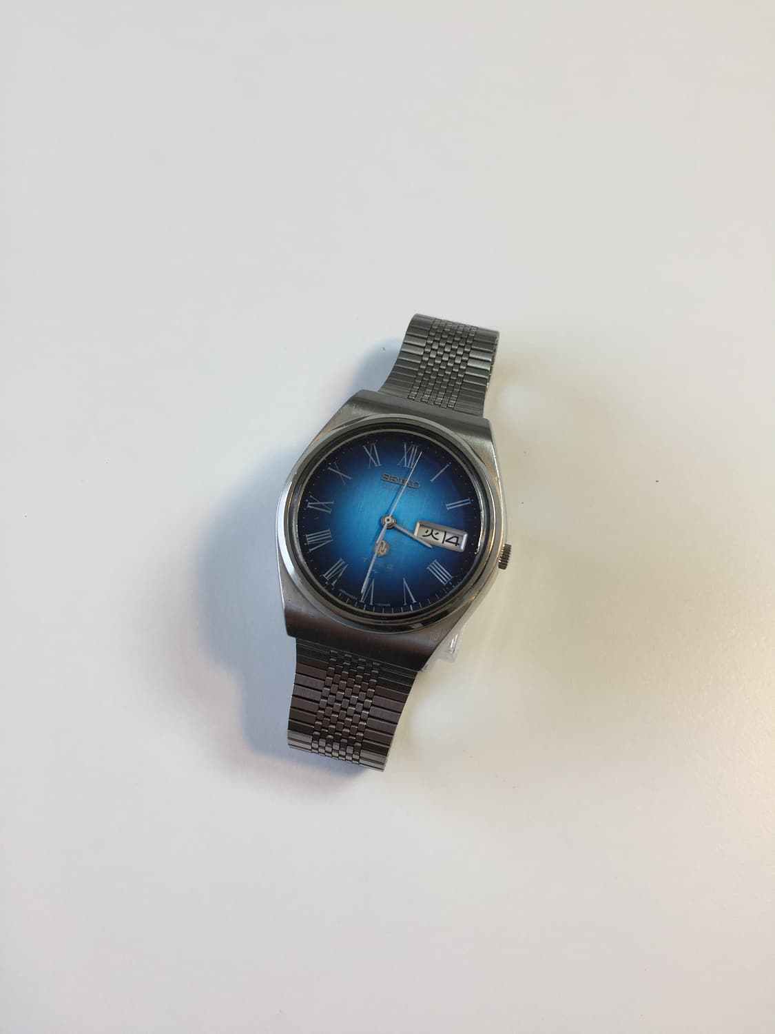 70s seiko type 2 blue roman index quartz 상품이미지9