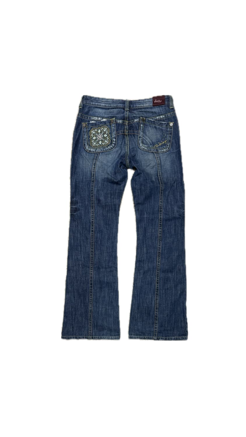 세미부츠컷 데님 팬츠 상품이미지2