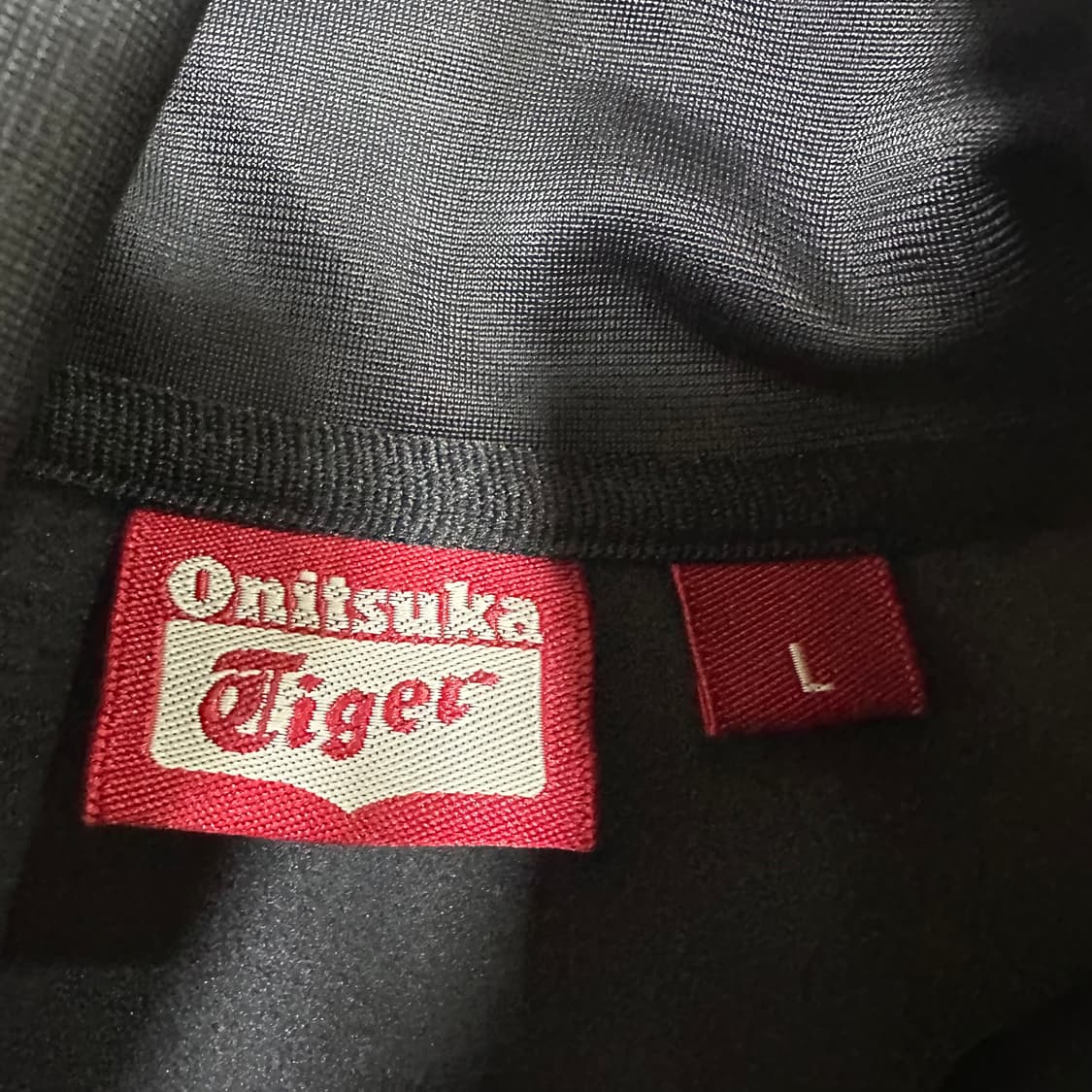 ✨ (바배) 오니츠카 타이거 황금 호랑이 블랙 트랙탑 져지  상품이미지3