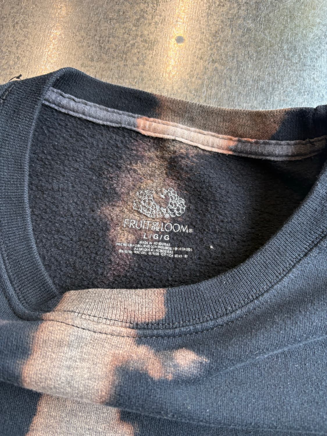 프룻오브더룸 락스 커스텀 스웻셔츠 상품이미지3