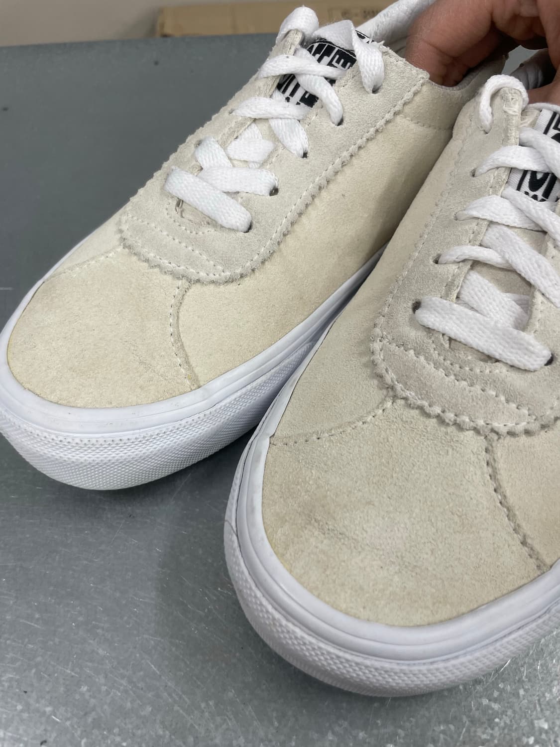 반스 스포츠 스웨이드 아이보리 235 상품이미지7