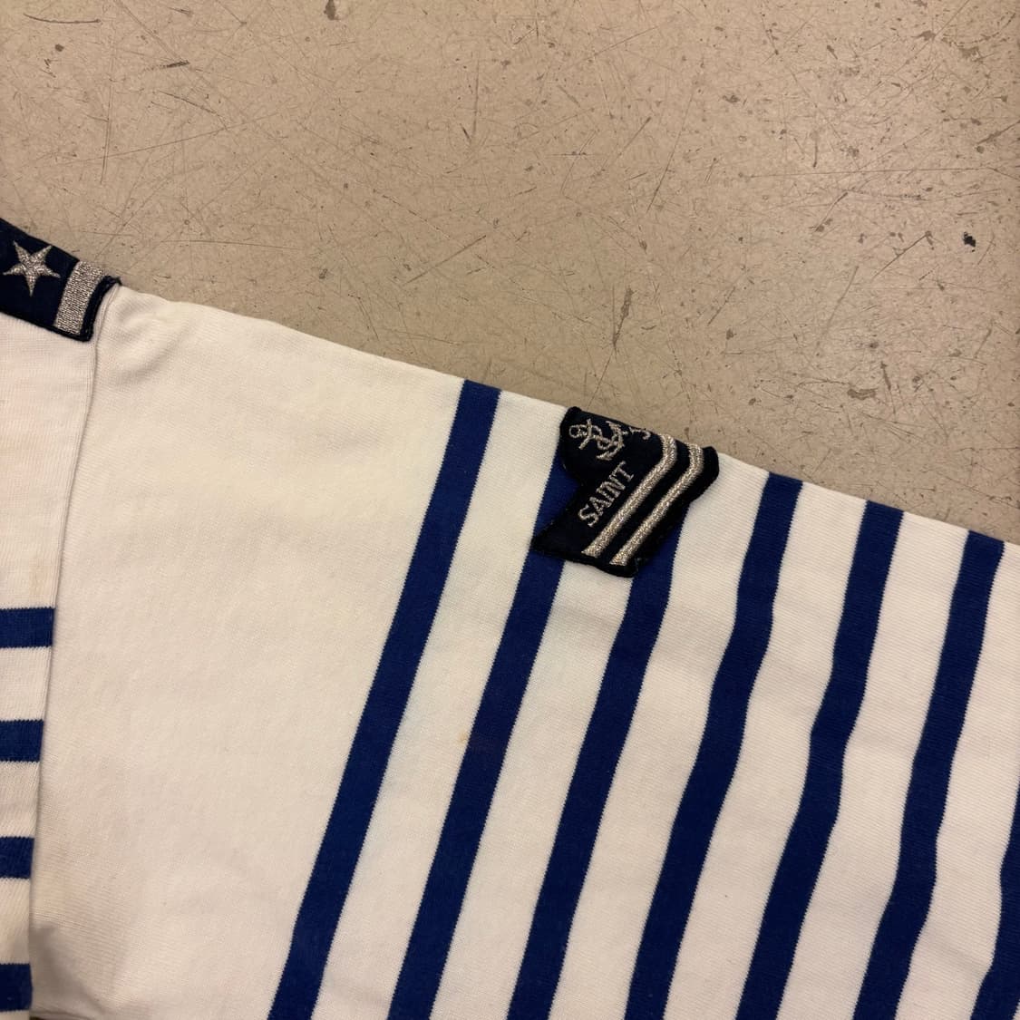 세인트제임스 마린 패치 스트라이프 롱슬리브 상품이미지3
