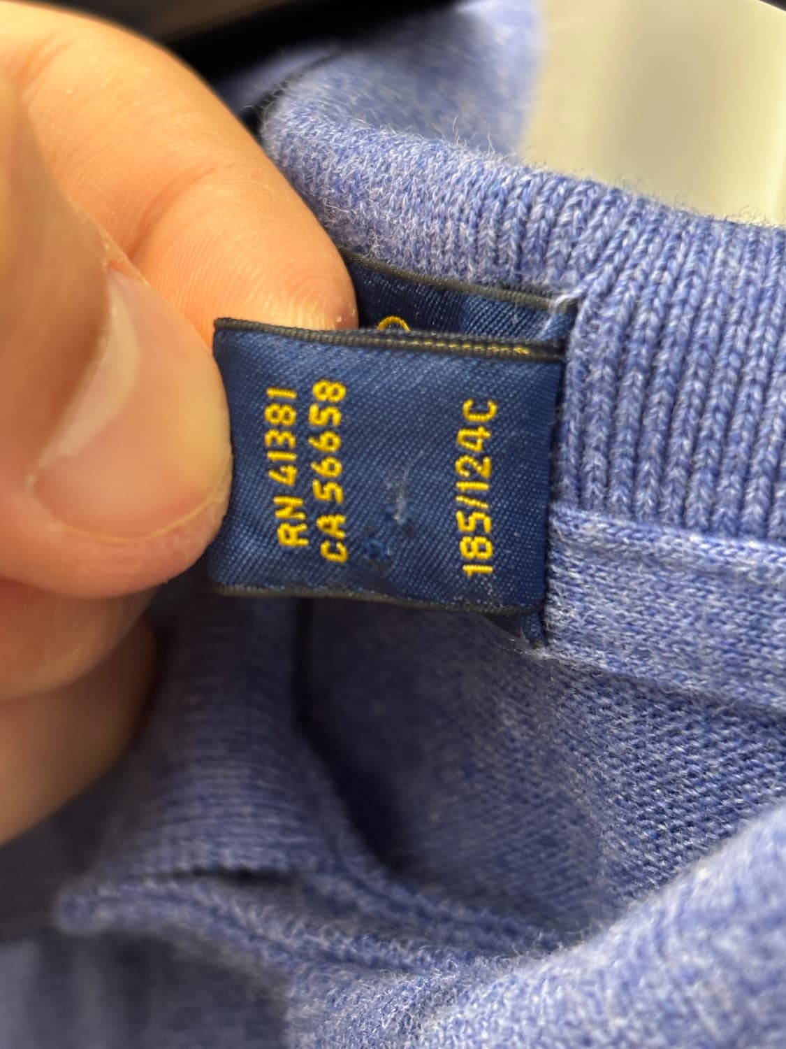 폴로 랄프로렌 반팔 카라티 네이비 XL 상품이미지5