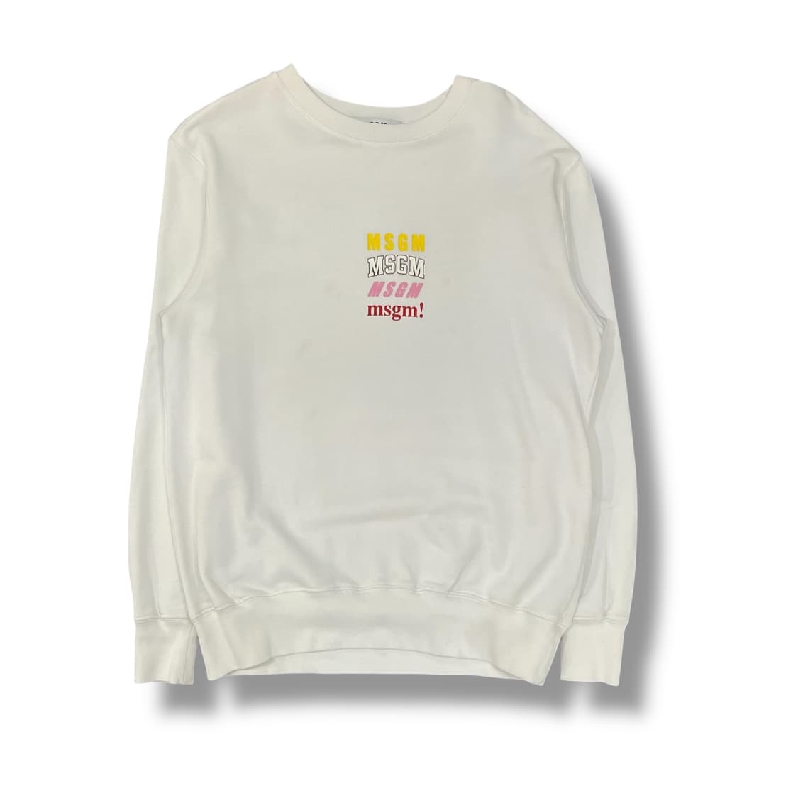  msgm 로고 맨투맨 y12290 상품이미지2