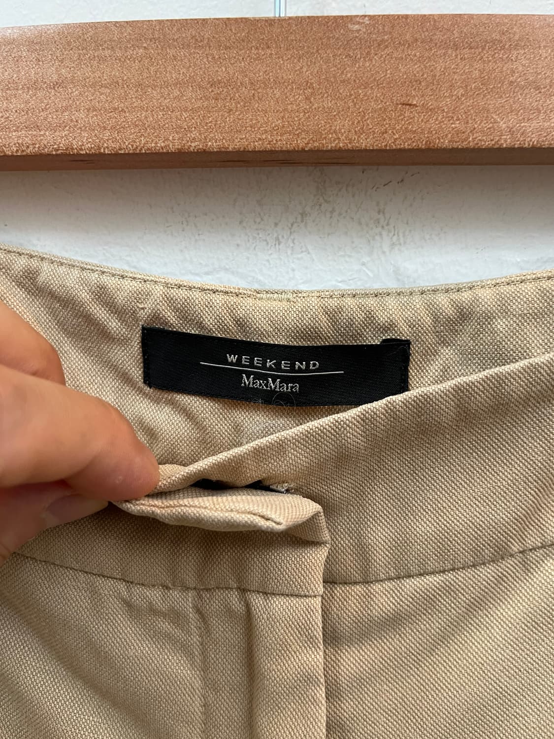 Maxmara weekend 베이지 면바지 EU40 상품이미지2