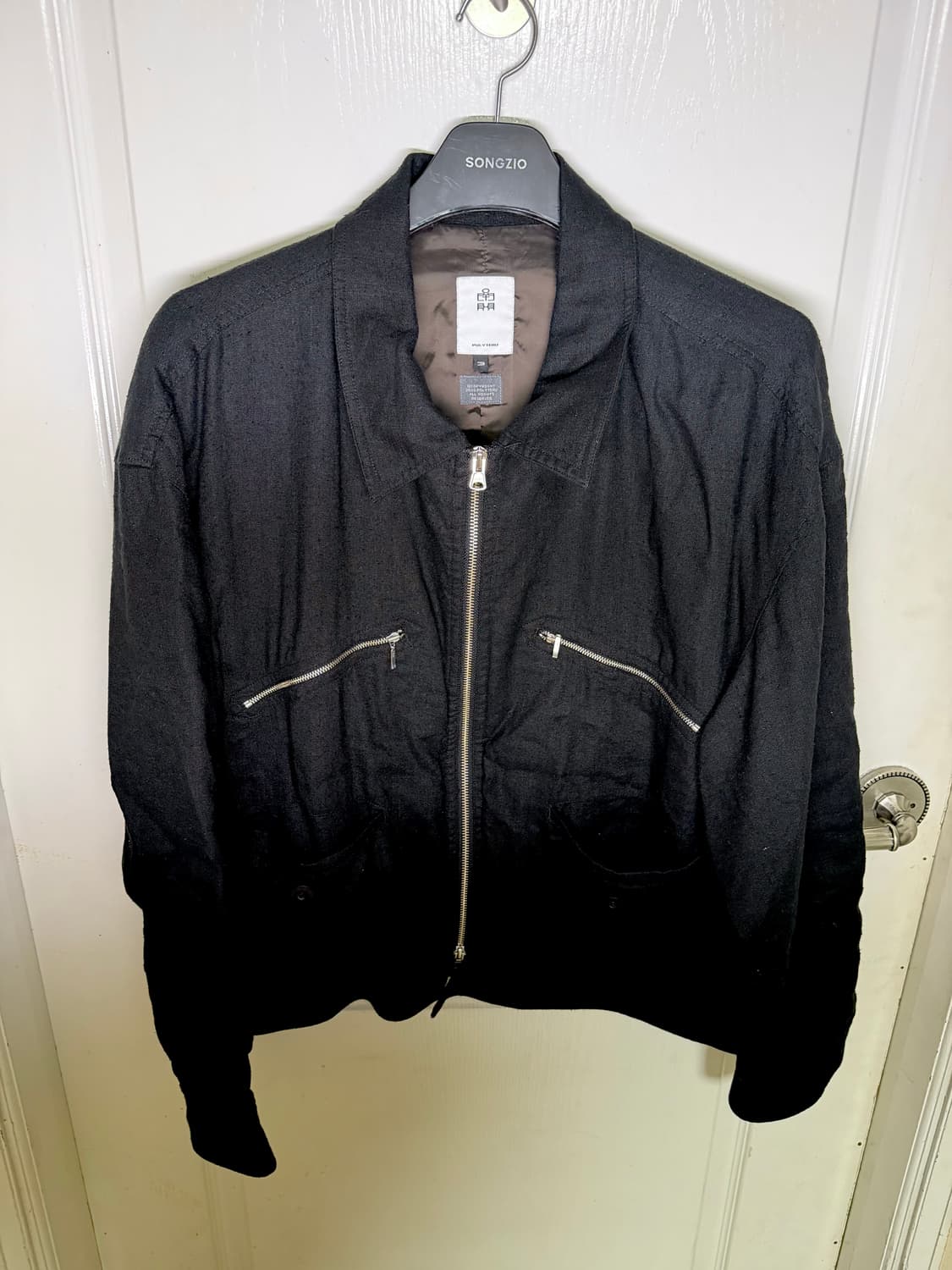 [3] 폴리테루 린넨 탑 스윙 자켓 상품이미지1