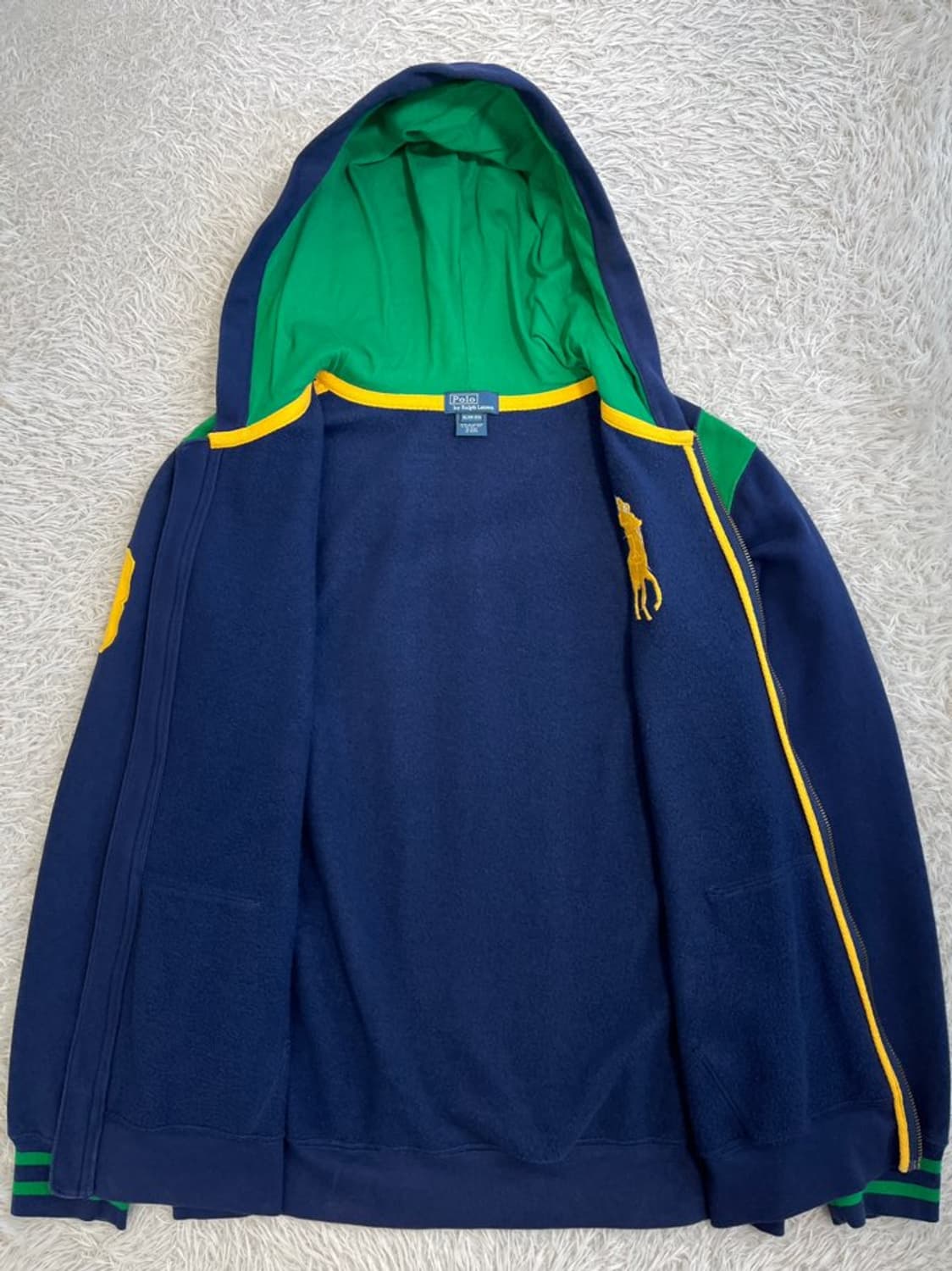 폴로 랄프 로렌 빅포니 후드 집업/#3351 상품이미지4