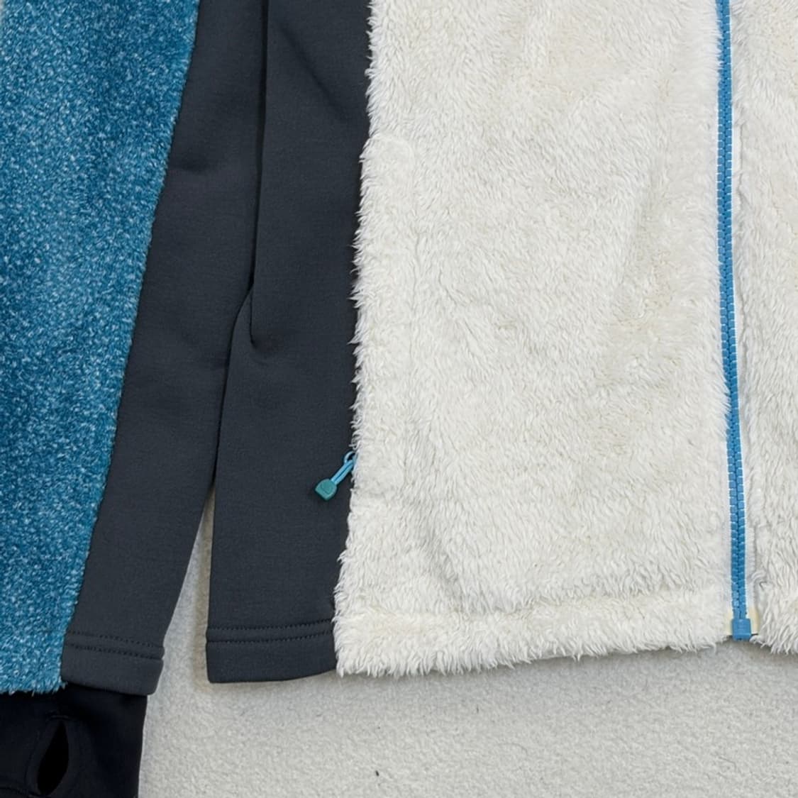 THE NORTH FACE 배색 플리스 집업 자켓 90 상품이미지2