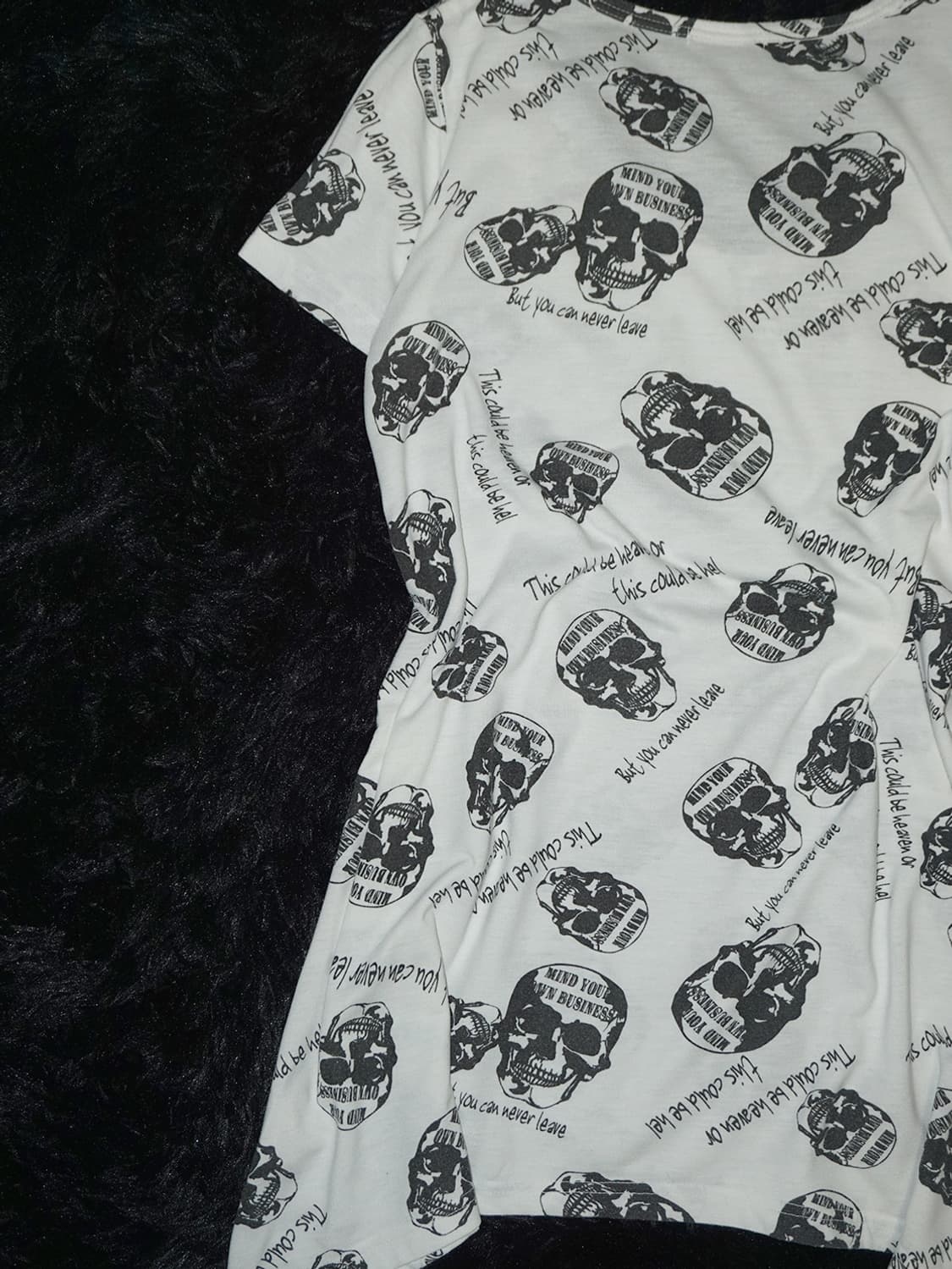 (cornflake) gothic rhinestone t  상품이미지5