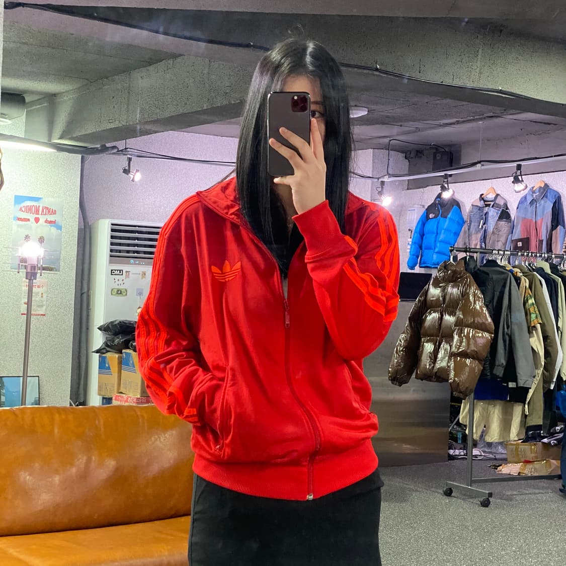 아디다스 불꽃 파이어버드 레드 트랙탑 져지 B4115 상품이미지1