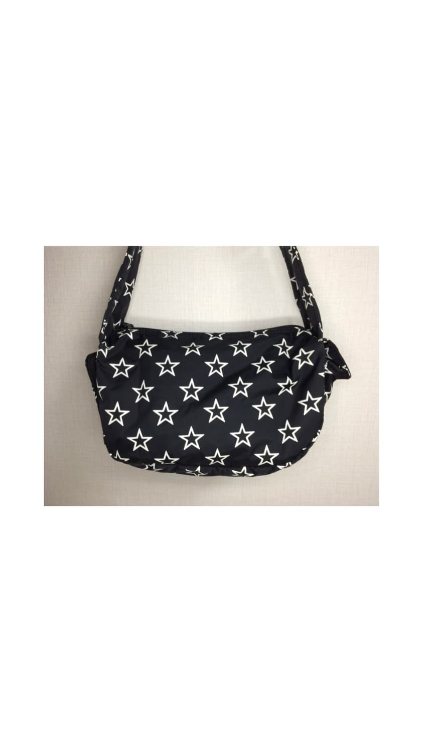 Porter 포터 블랙 별 무늬 크로스백 숄더백 상품이미지6