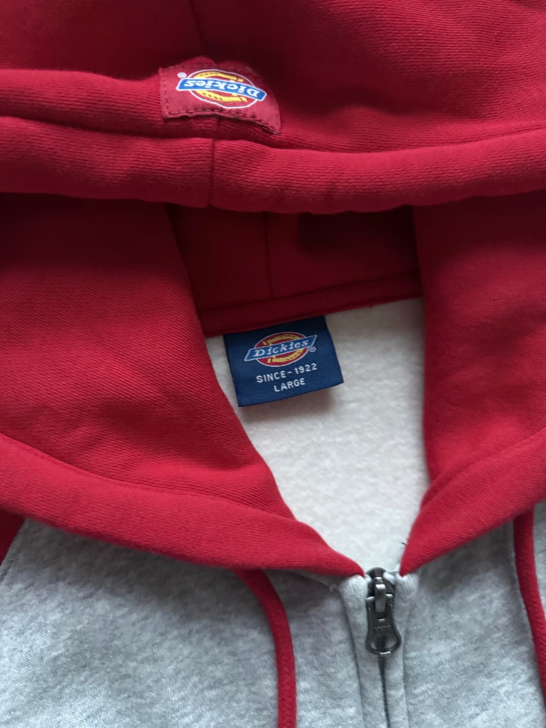 디키즈 중앙 자수 로고 나그랑 패턴 후드집업 상품이미지7