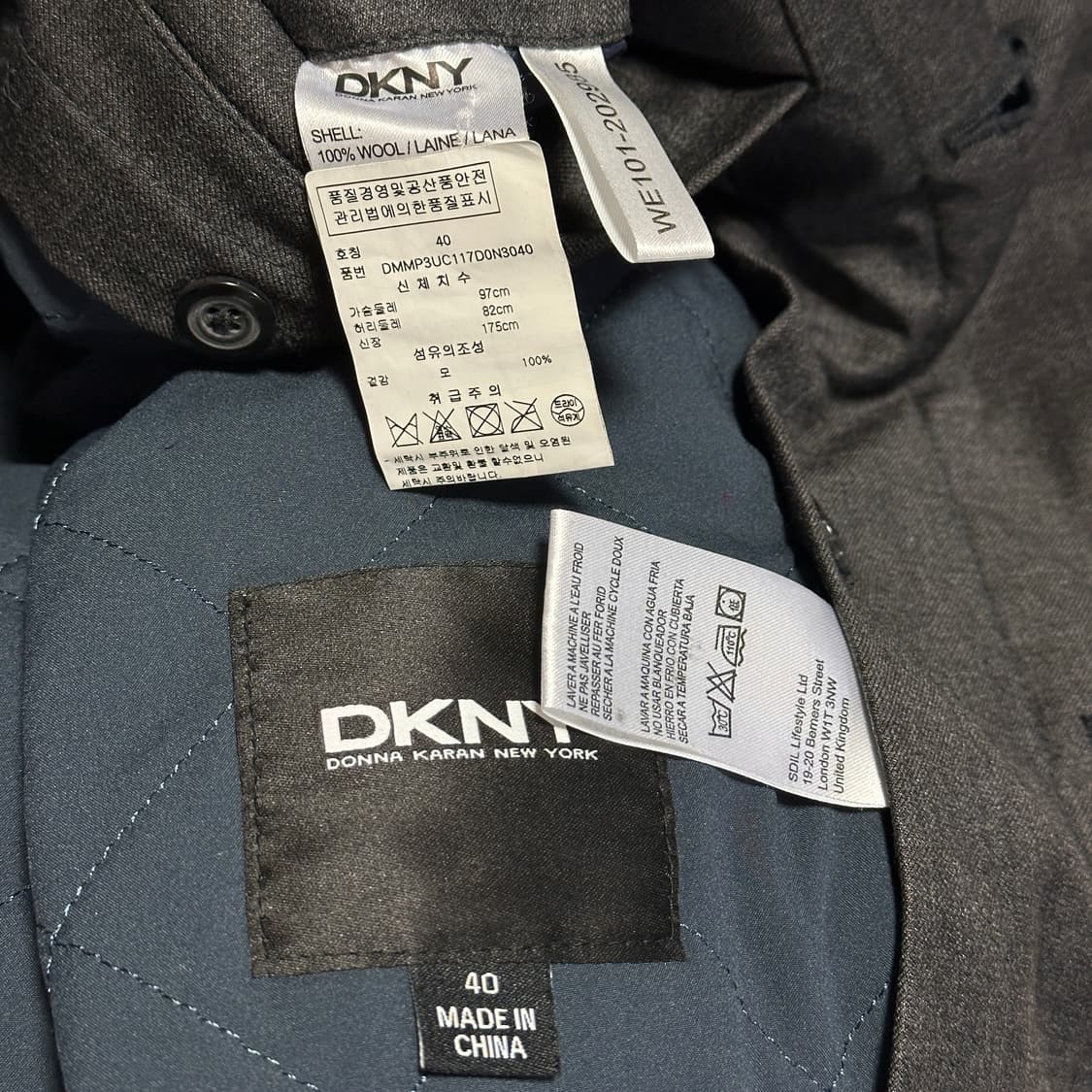 DKNY 싱글 코트 상품이미지7