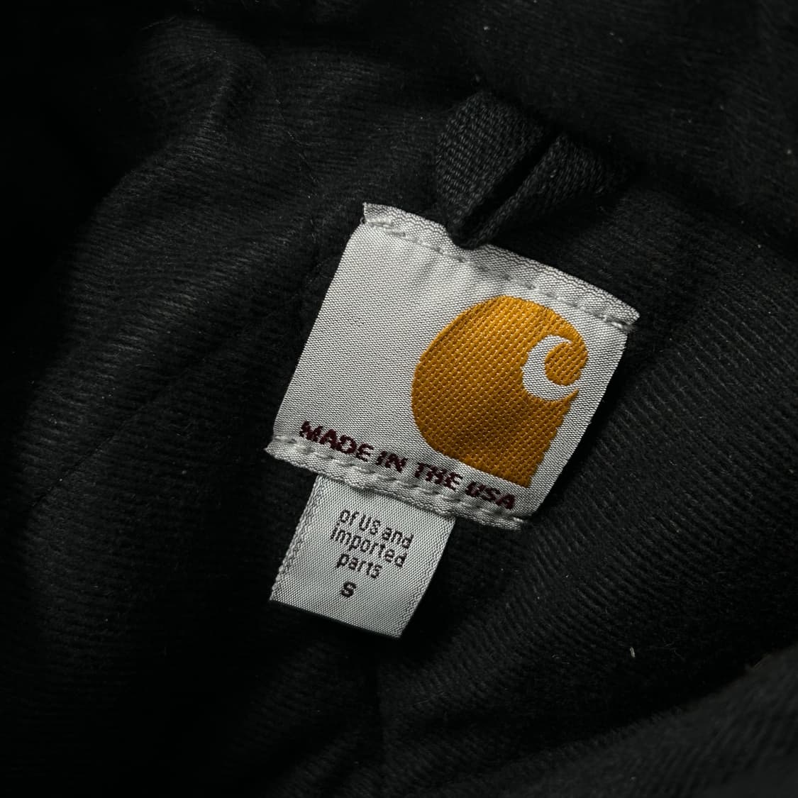 칼하트 J140 BLK 덕액티브 후드자켓(S) 상품이미지2