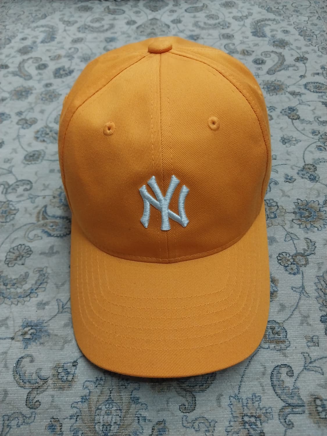 MLB  뉴욕양키즈 오렌지 볼캡 상품이미지1