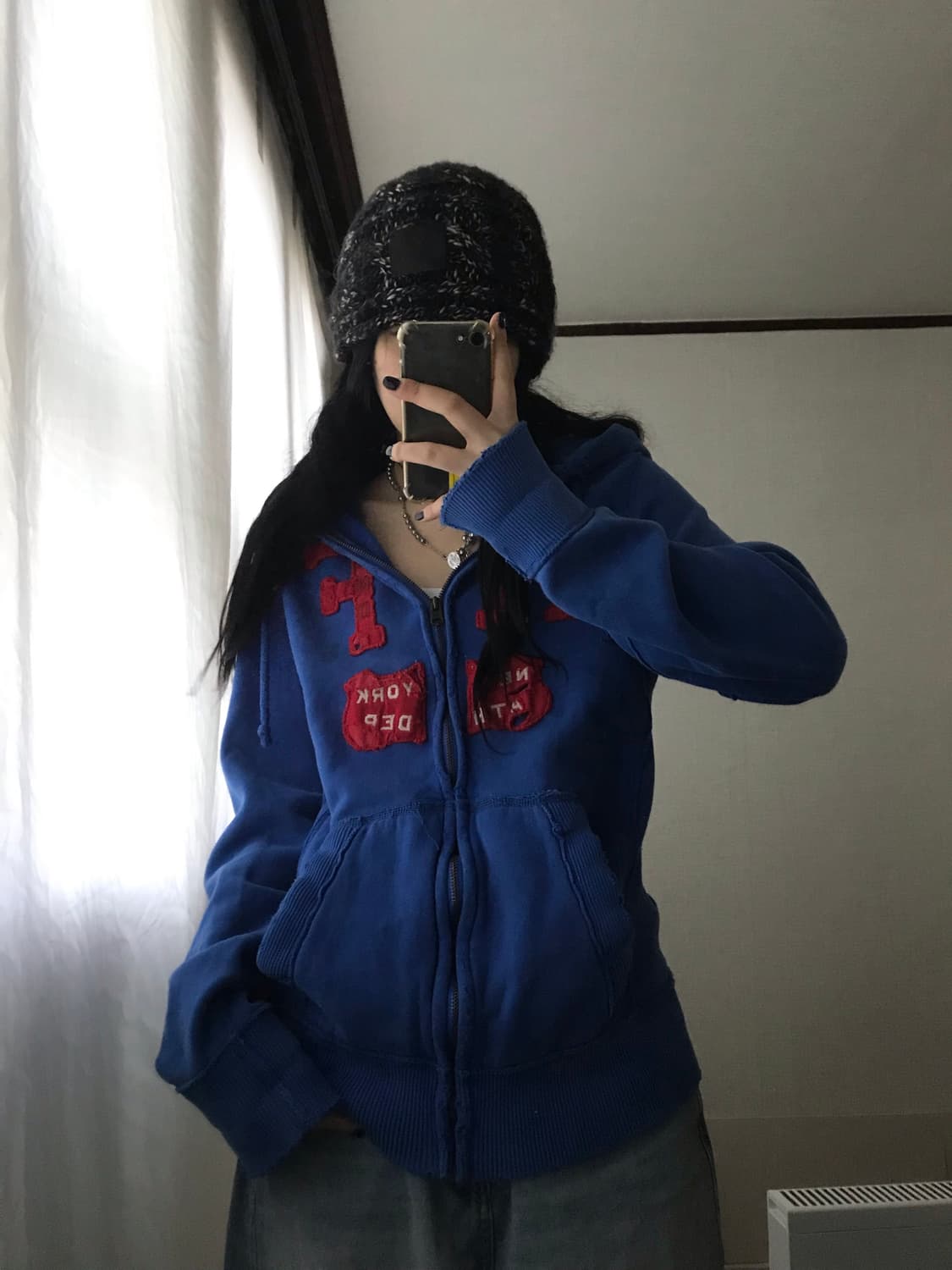 아베크롬비 블루 후드집업 상품이미지2