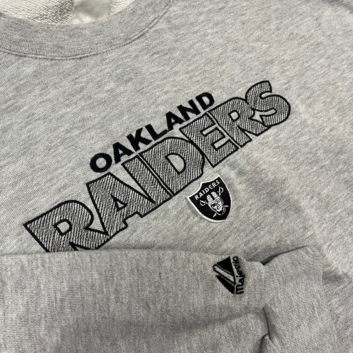 90s NFL 레이더스 스웻셔츠 (110) 상품이미지2