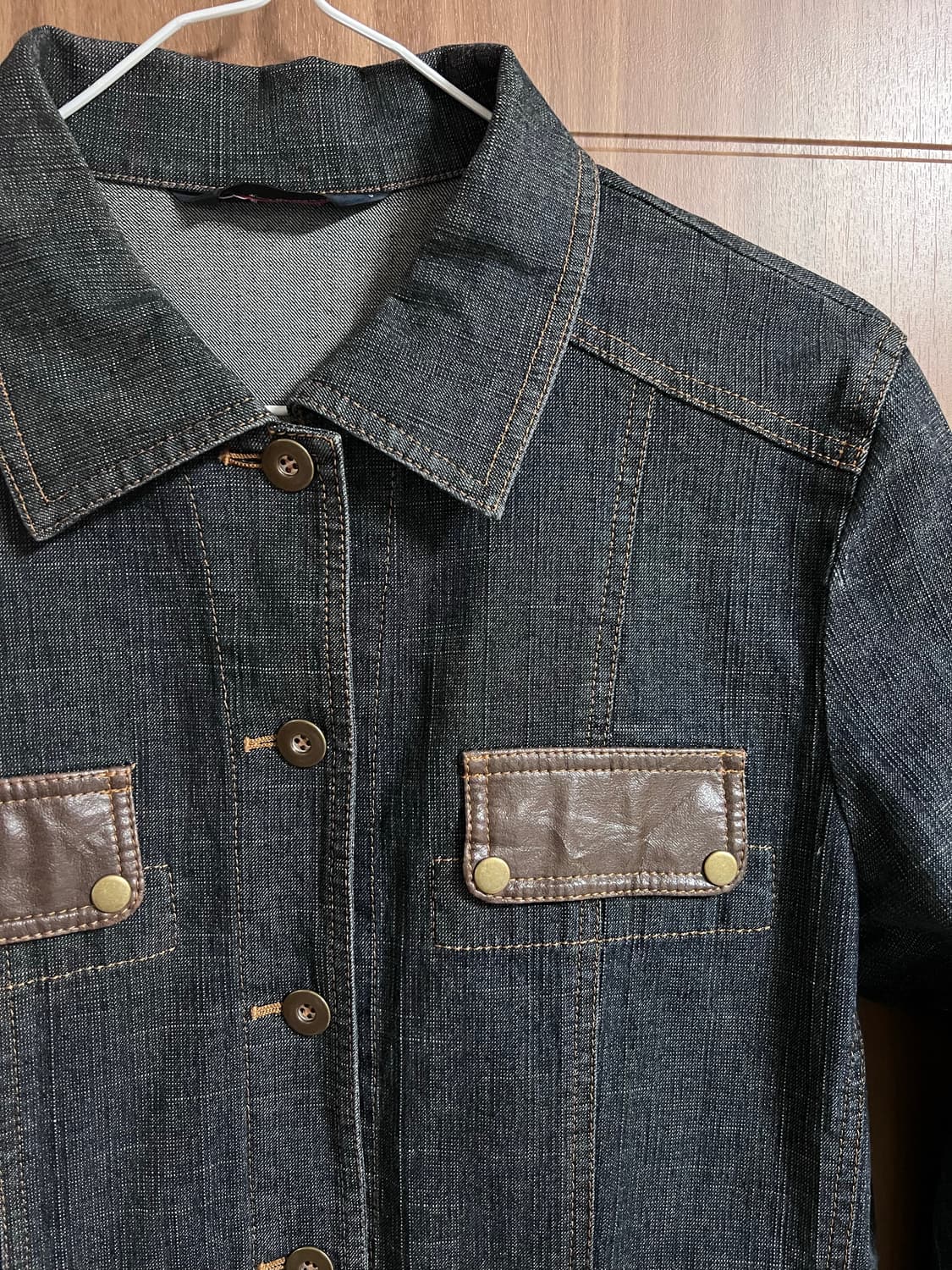 빈티지 데님 자켓 셔츠 상품이미지1