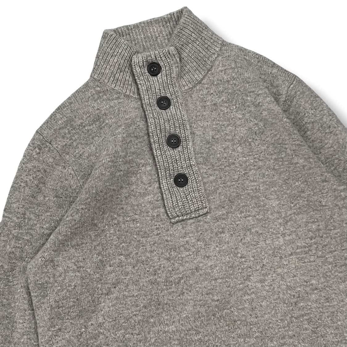 바버 엘보패치 반집업 니트 s08594 상품이미지4