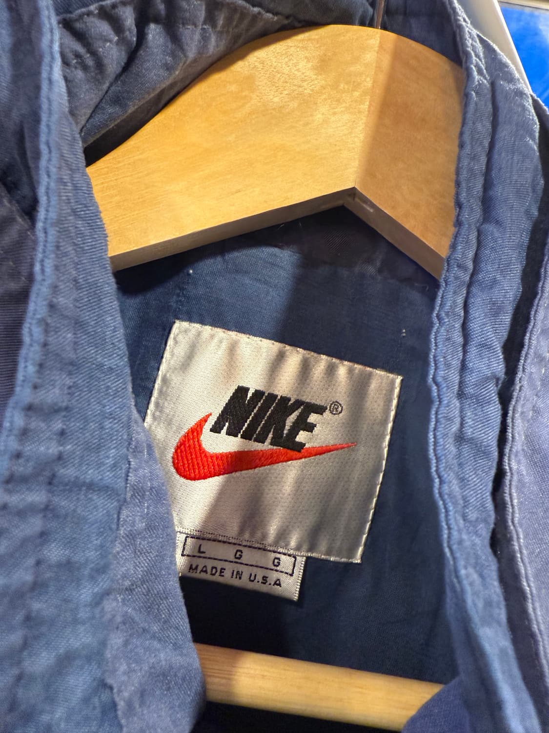 나이키 블루 바람막이 상품이미지2