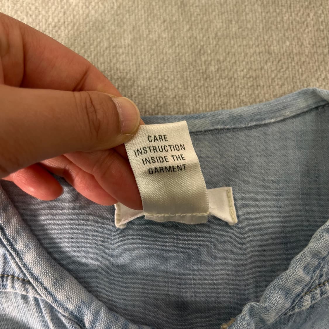 W 95 디젤 웨스턴 데님 셔츠 상품이미지4