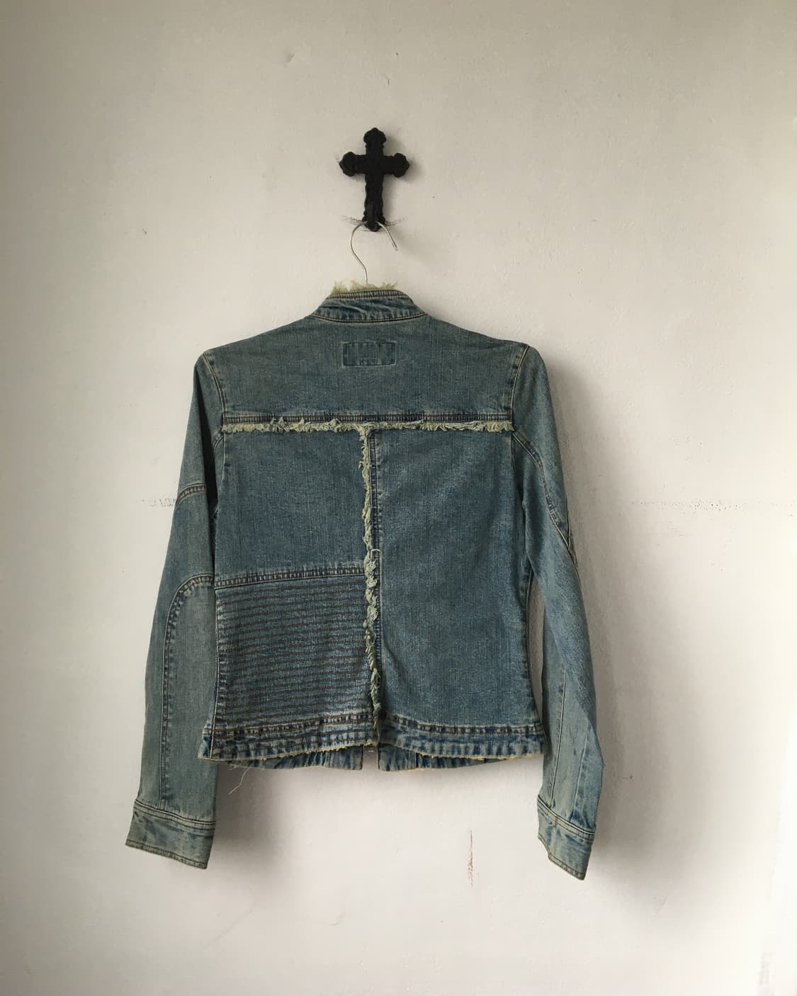 Grunge mood denim jacket 상품이미지2