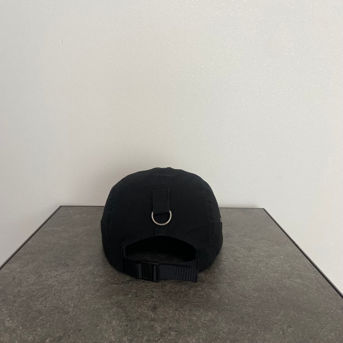 (OS) 슈프림 박스로고 캠프캡 모자 왁스드 코튼 블랙 상품이미지4