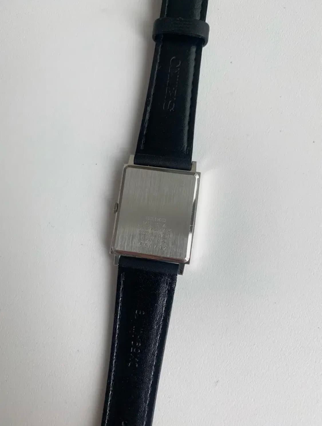 Seiko 세이코 쿼츠 스퀘어 상품이미지3