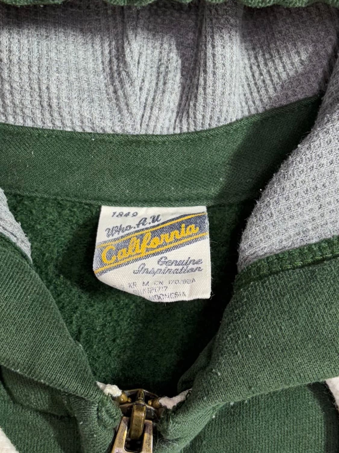 후아유 켈리포니아 빅로고 후드집업  상품이미지6