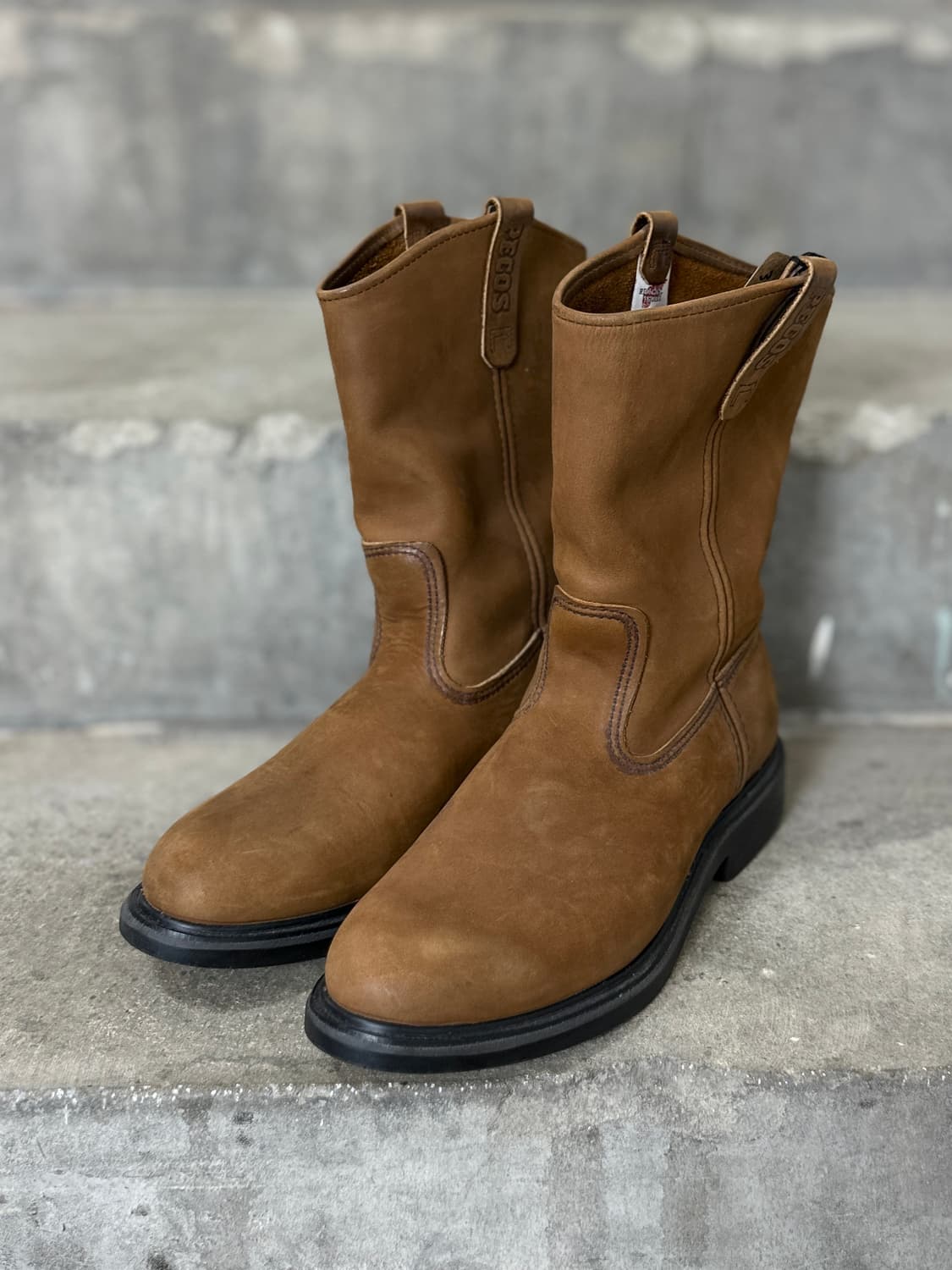 00's OG USA Made 레드윙 1105 페코스 웨스턴 부츠 상품이미지4